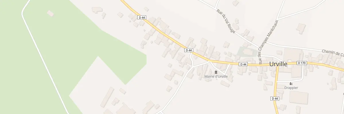 Plan du 12 Le Village à Urville