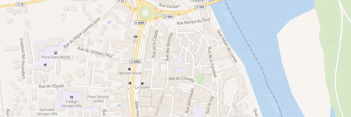 Plan du 12 Rue des Minimes à Pont-Saint-Esprit