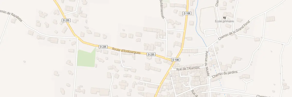 Plan du 5016 Rte d’Estézargues à Domazan
