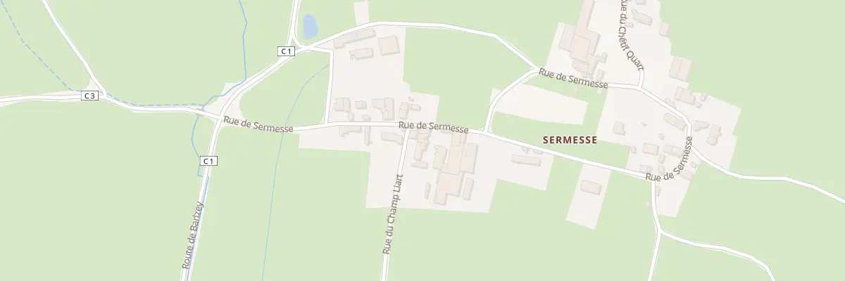 Plan du 4 Rue de Sermesse à Sainte-Hélène