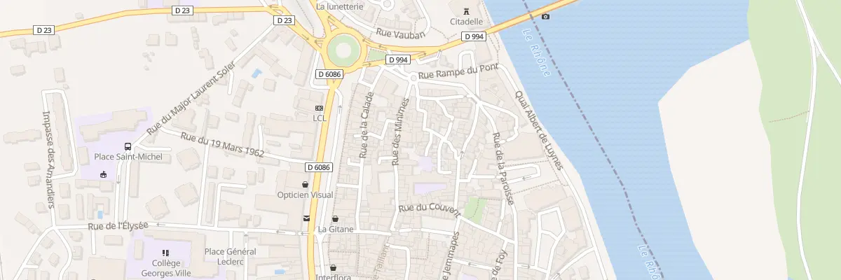 Plan du 9 Rue Tournante à Pont-Saint-Esprit
