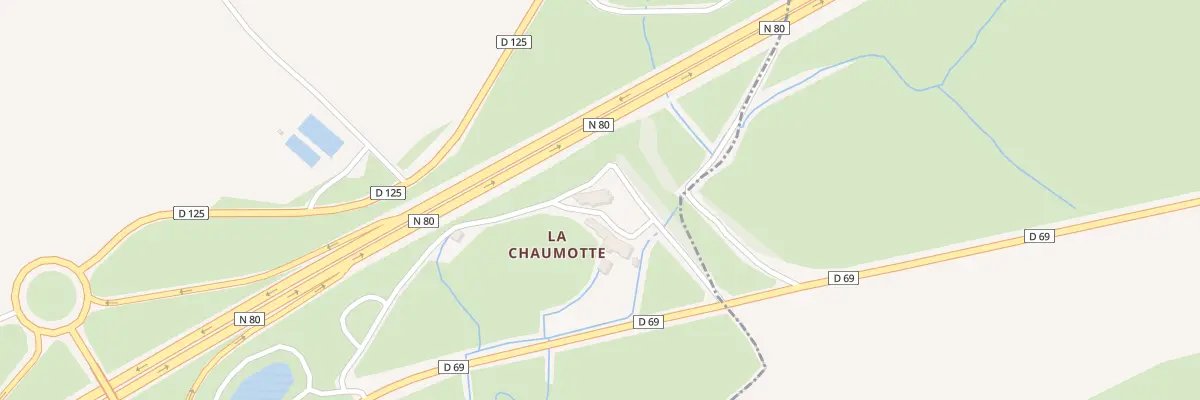Plan du 2 La Chaumotte à Sainte-Hélène