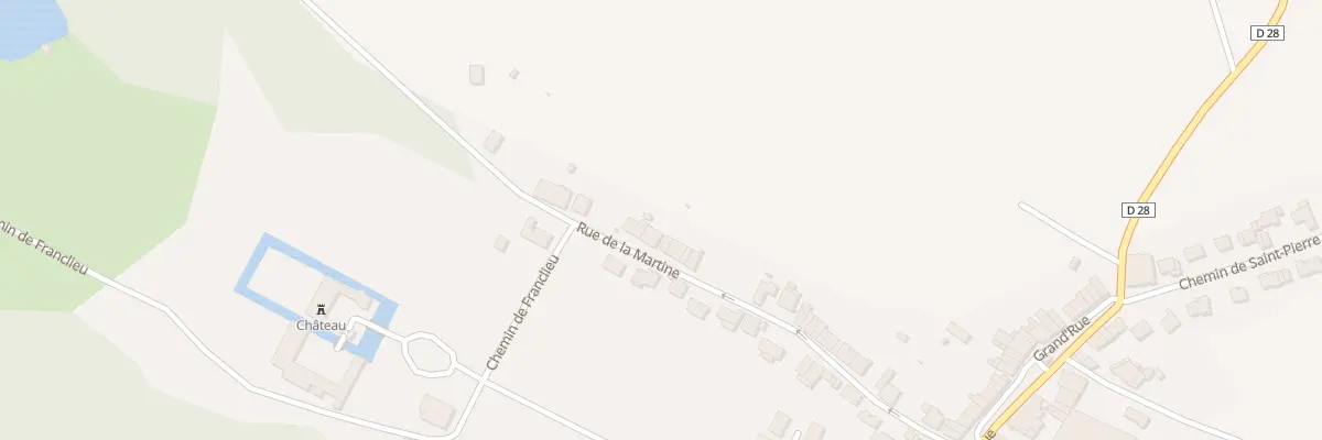 Plan du 23 Rue de la Martine à Guignicourt-sur-Vence
