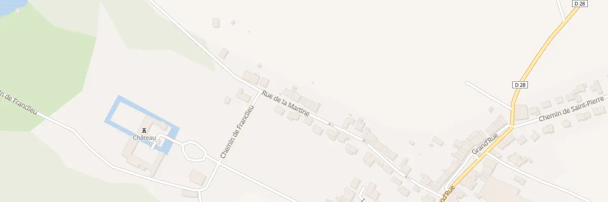 Plan du 21B Rue de la Martine à Guignicourt-sur-Vence