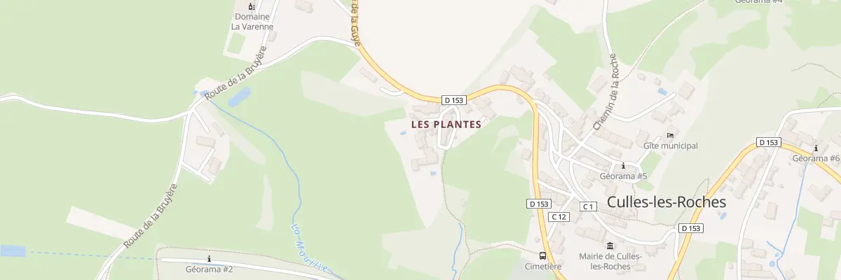 Plan du 5002 Qua des Plantes à Culles-les-Roches