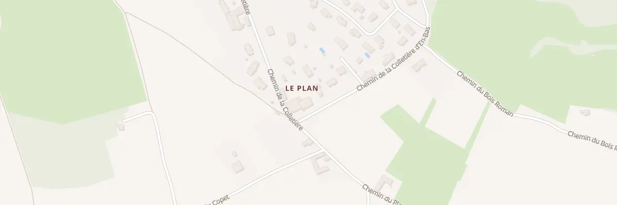 Plan du 5277 Le Plan à Châtillon