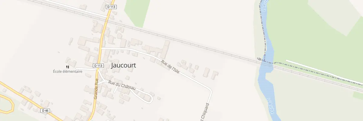 Plan du 19 Rue de l’Isle à Jaucourt