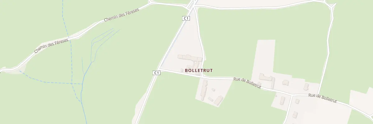 Plan du 1 Rue de Bolletrut à Sainte-Hélène