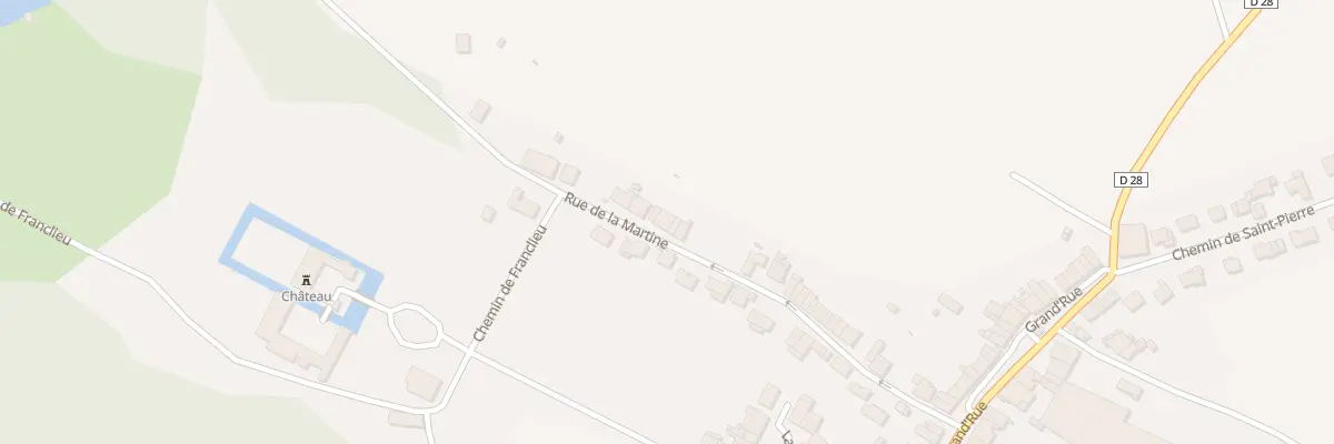 Plan du 21 Rue de la Martine à Guignicourt-sur-Vence