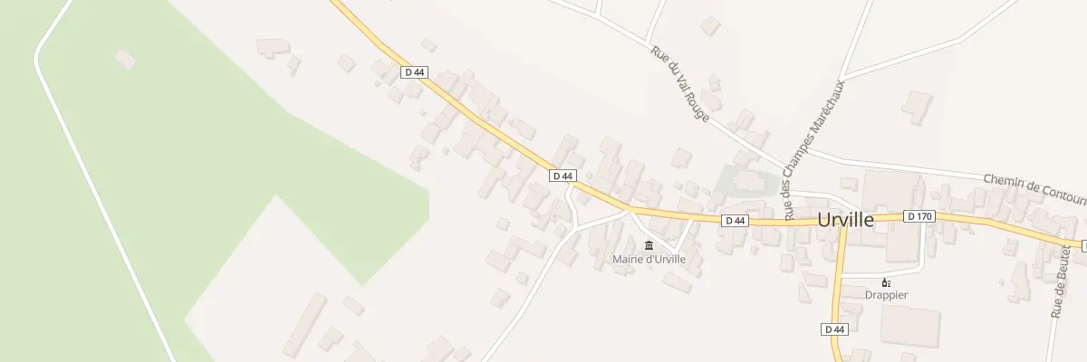 Plan du 5 Rue du Moulin à Urville