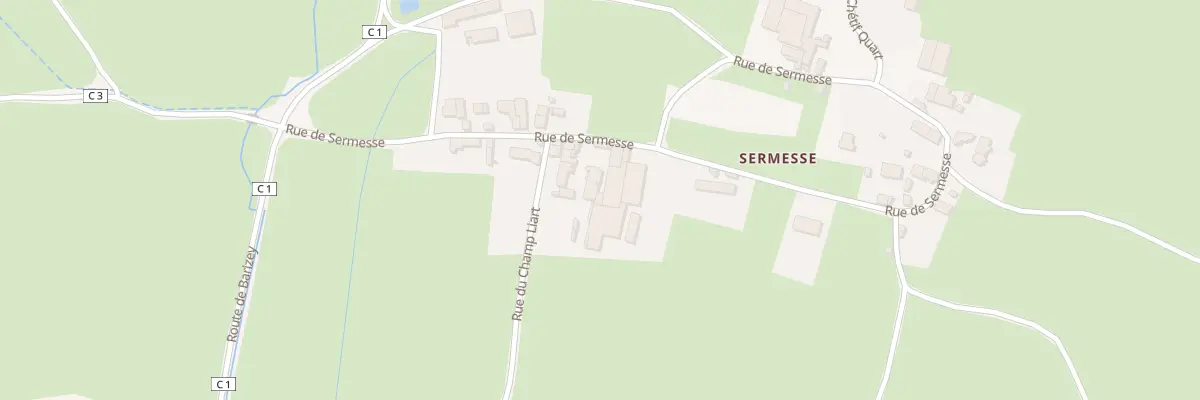 Plan du 5086 Sermesse à Sainte-Hélène