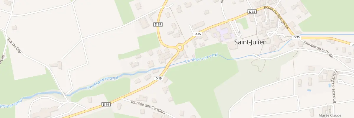 Plan du 55 Rte des Vignes à Saint-Julien