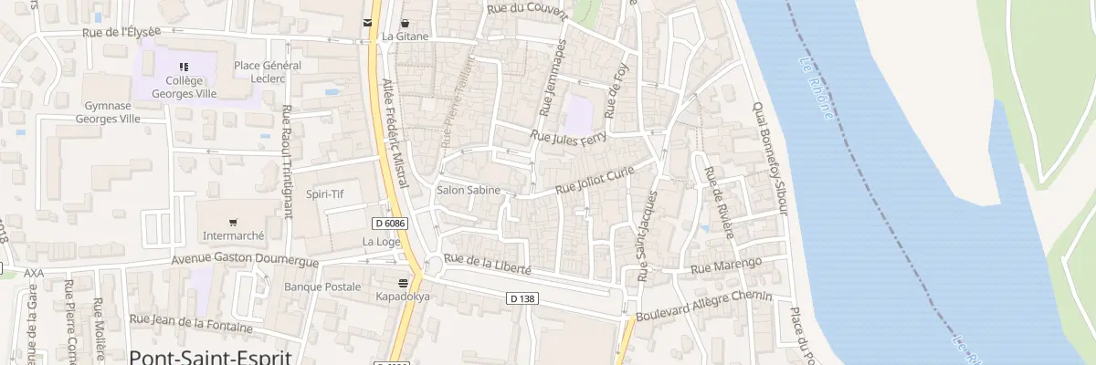 Plan du 15B Rue Joliot Curie à Pont-Saint-Esprit