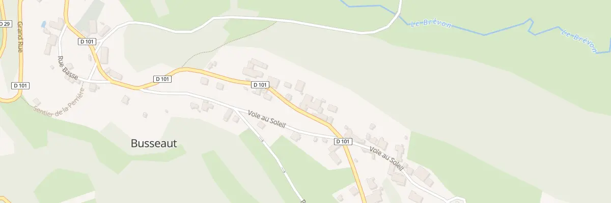 Plan du 7B Rue Haute à Busseaut