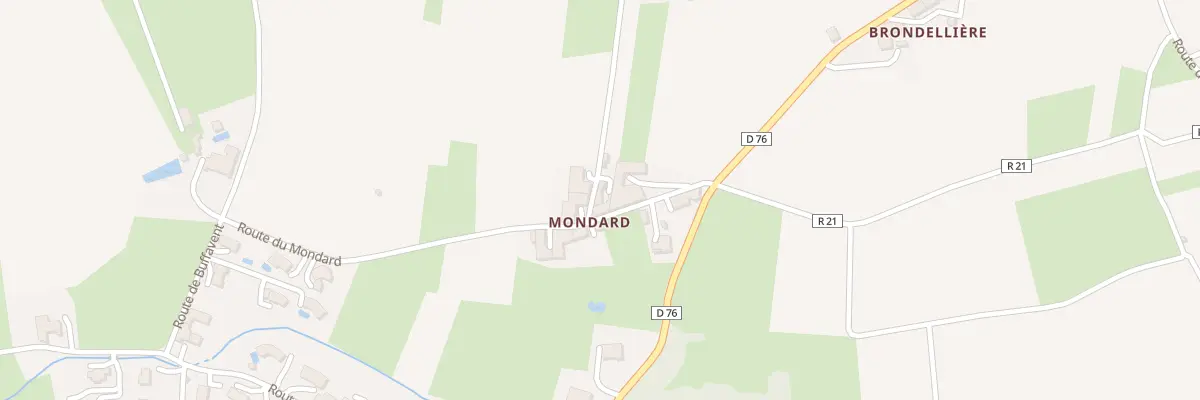Plan du 5241 Mondard à Denicé