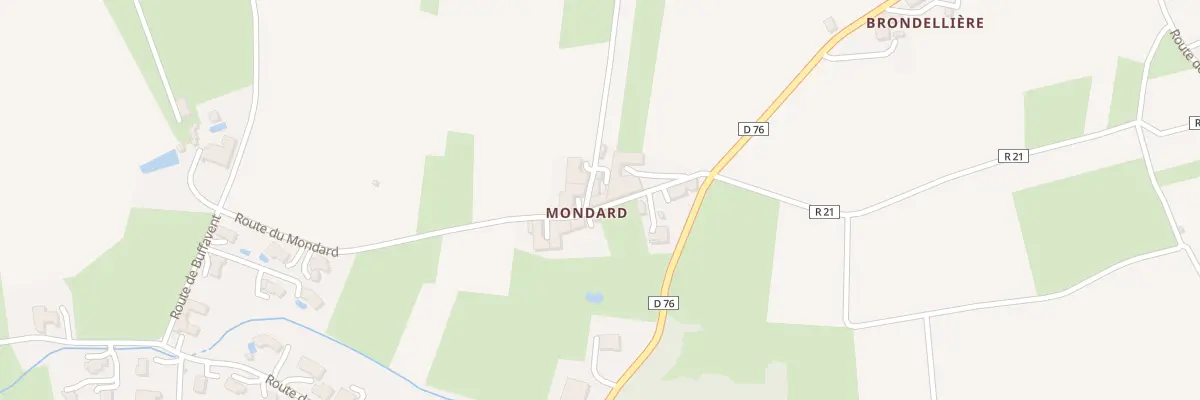 Plan du 5241A Mondard à Denicé