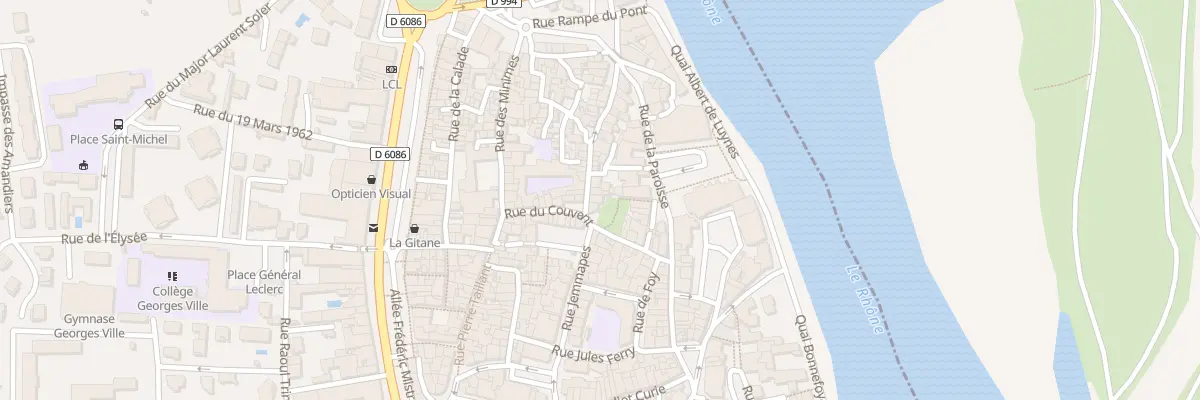 Plan du 4 Rue Louis Bruguier Roure à Pont-Saint-Esprit