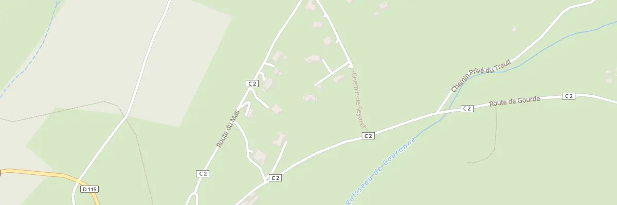 Plan du 195 Che du Petit Barry à Préaux