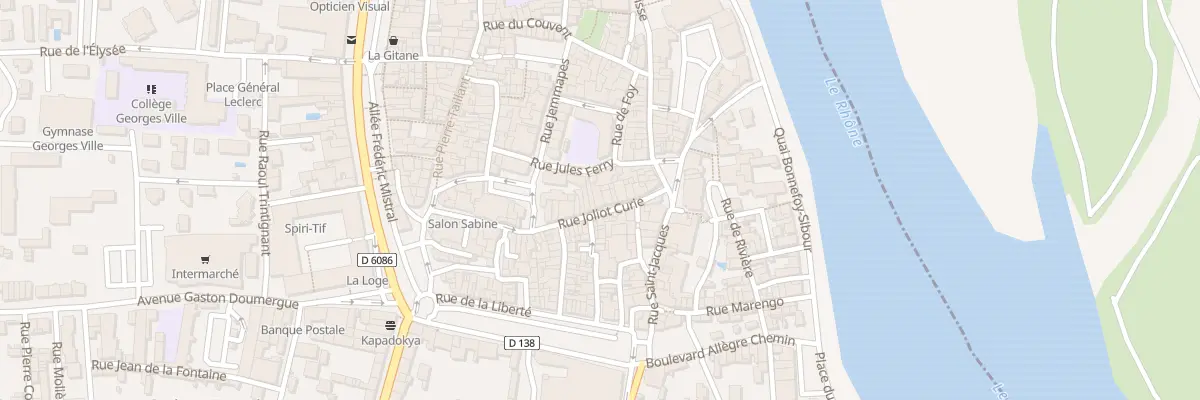 Plan du 29 Rue Joliot Curie à Pont-Saint-Esprit