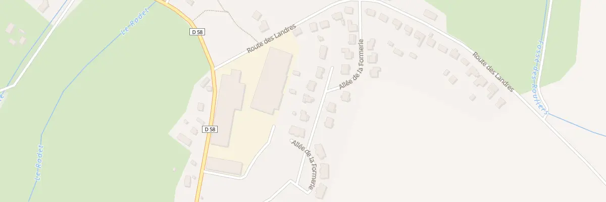 Plan du 14 All de la Formerie à Saint-Remy-en-Bouzemont-Saint-Genest-et-Isson