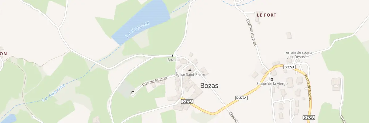 Plan du 145 Rue du Soleil Levant à Bozas
