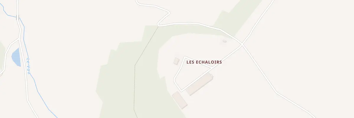 Plan des Echaloirs à Frôlois