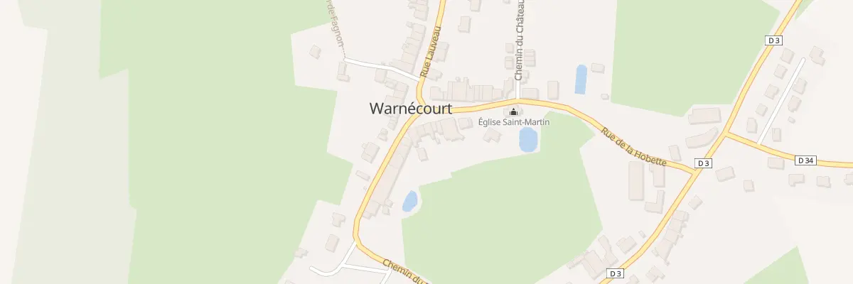 Plan du 4 Rue de la Hobette à Warnécourt