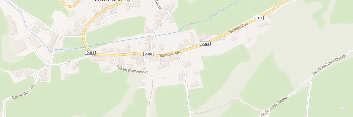 Plan du 5147 Lournand à Lournand