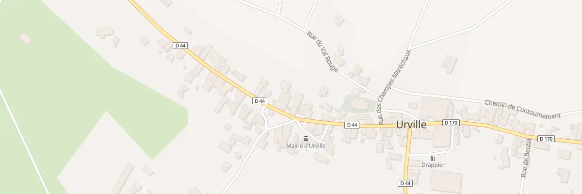 Plan du 4 Rue du Moulin à Urville