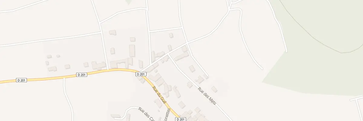 Plan du 1 Rue des Mets à Couvignon