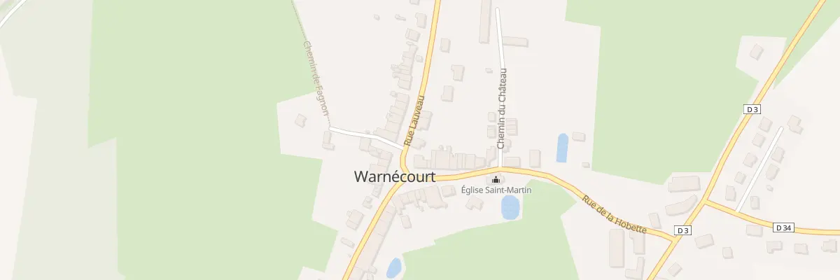 Plan du 4 Rue Lauveau à Warnécourt