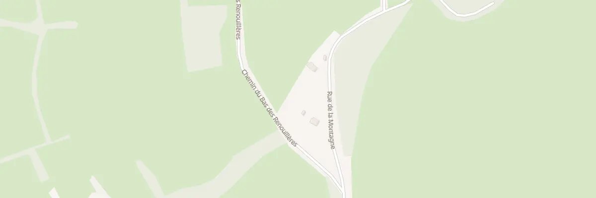 Plan du 3 Rue de la Montagne à Montoillot