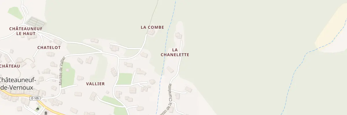 Plan du 5168 Bouvier à Châteauneuf-de-Vernoux