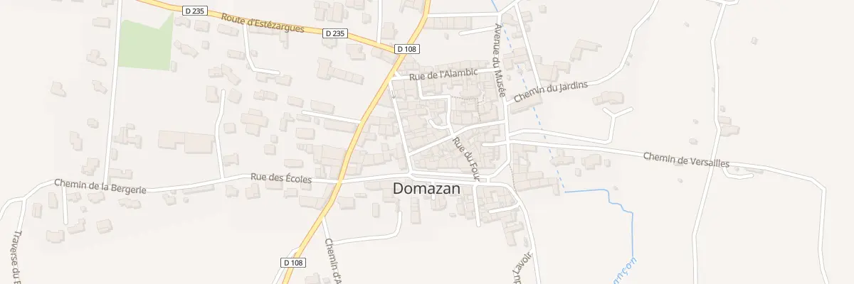 Plan du 4 Rue du Moulin à Huile à Domazan
