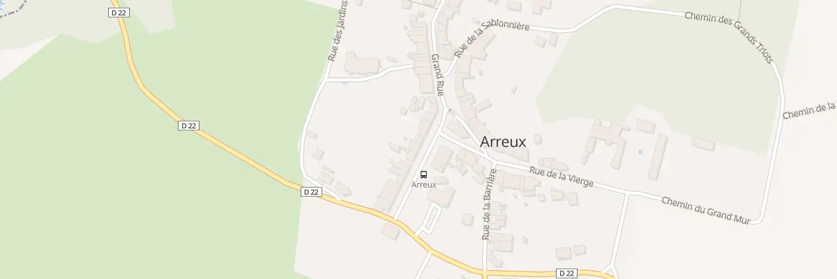 Plan du 15 Rue Grand Rue à Arreux
