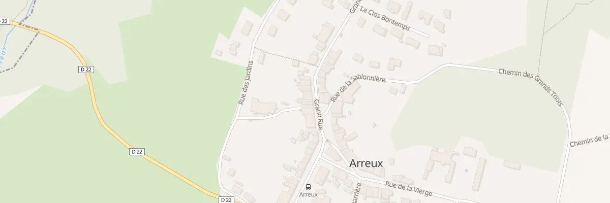 Plan du 35 Rue Grand Rue à Arreux