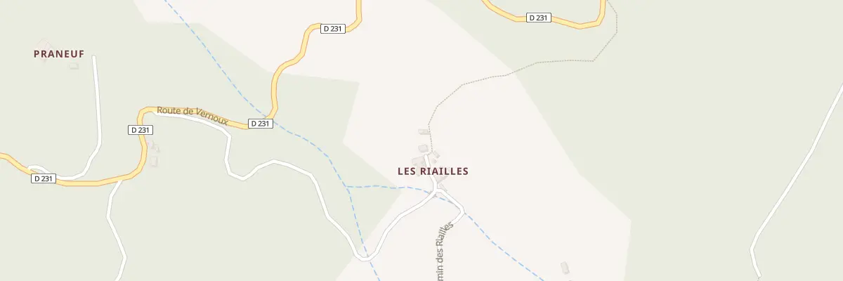 Plan du 575D Che des Riailles à Dunière-sur-Eyrieux