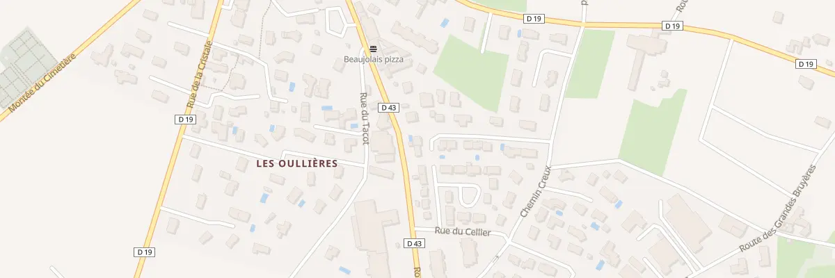 Plan du 158 Lot les Jardins de Clarisse à Saint-Étienne-des-Oullières