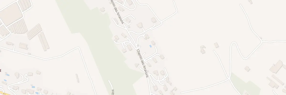 Plan du 330 Rte des Arravons à Thurins
