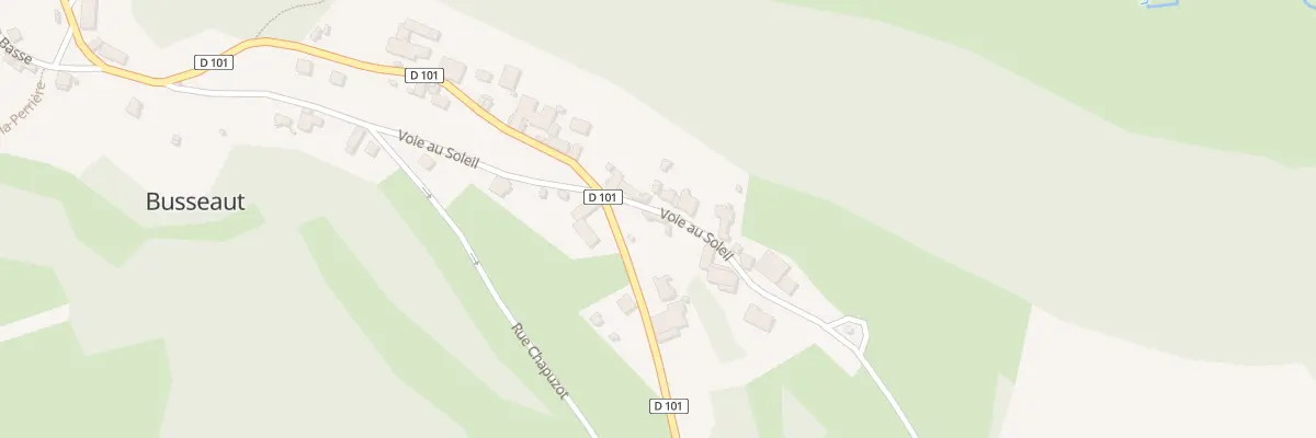 Plan du 14B Voie au Soleil à Busseaut