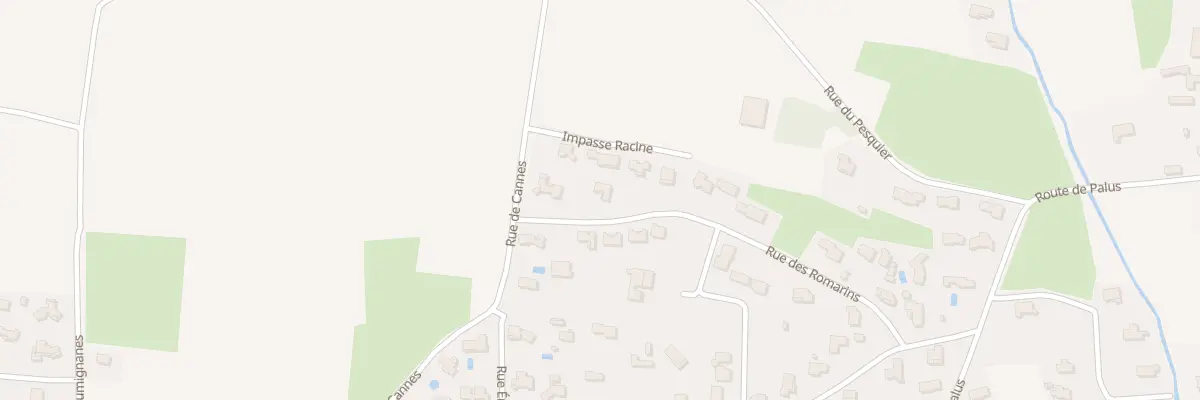 Plan du 5 Rue des Romarins à Saint-Victor-la-Coste
