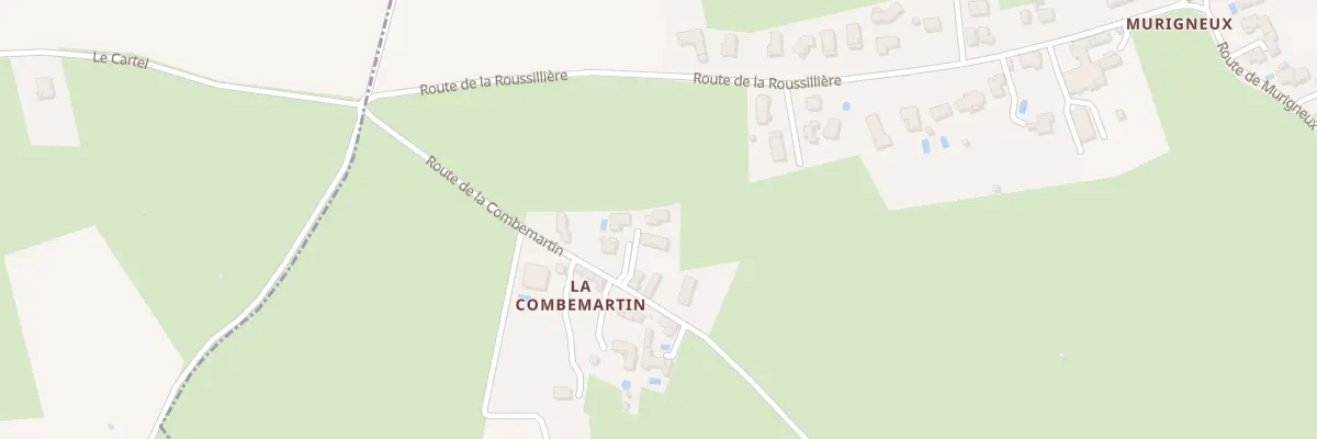 Plan du 11B Rte de Combemartin à Tartaras