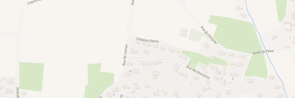 Plan du 3 Rue des Romarins à Saint-Victor-la-Coste