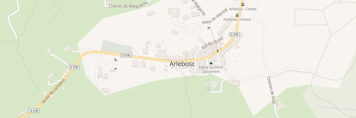 Plan du 270 Rte de Lamastre à Arlebosc