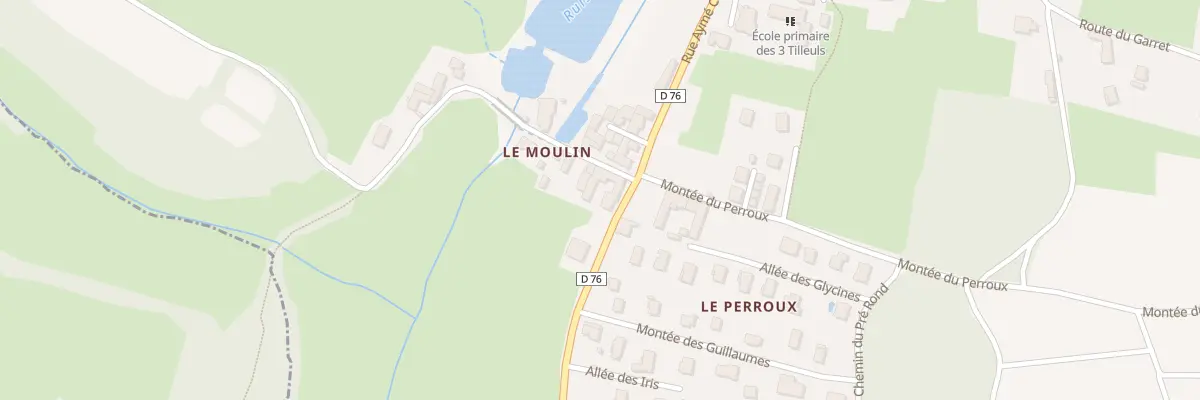 Plan du 279 Rue Aymé Chalus à Alix