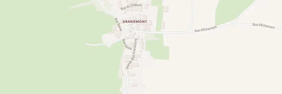 Plan du 5070 Grandmont à Montceau-et-Écharnant