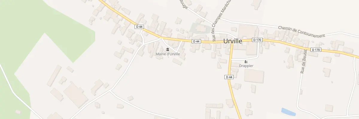 Plan du 3 Rue de l’Abreuvoir à Urville