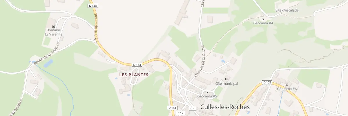 Plan du 5011 Che du Calvaire à Culles-les-Roches