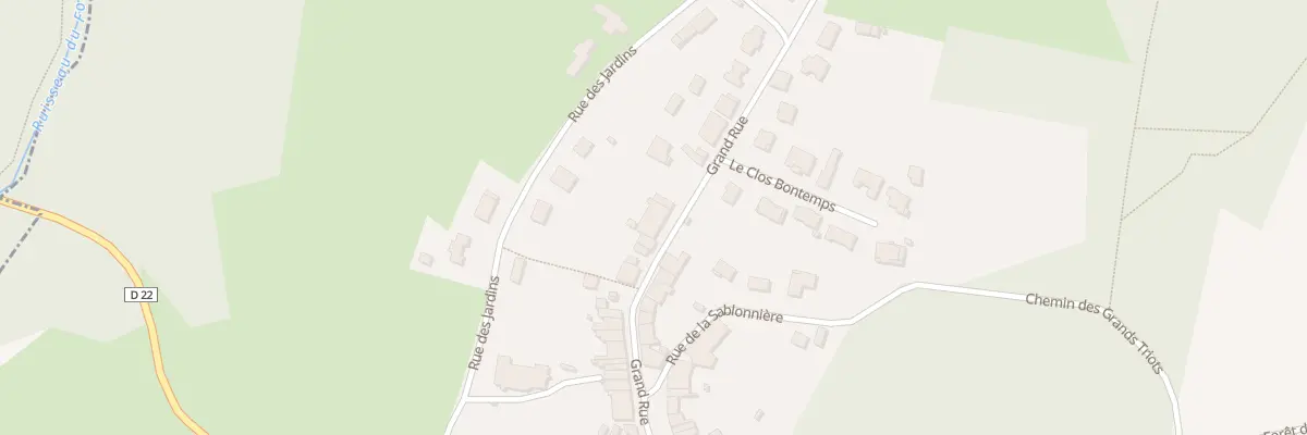 Plan du 51 Rue Grand Rue à Arreux