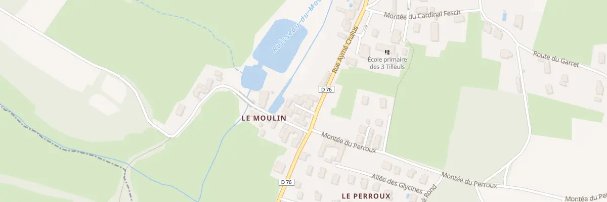 Plan du 18 Imp du Four Banal à Alix